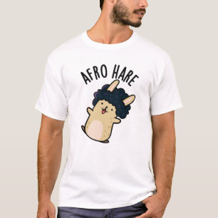 T-shirt Lapin Drôle De Lièvre Afro Avec Pun Afro