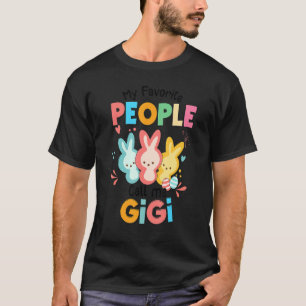 T-shirt Lapin Drôle Mon Favori Les Gens M'Appelent Gram
