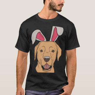 T-shirt Lapin du Labrador jaune