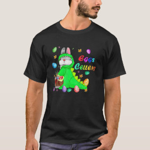 T-shirt Lapin Jour de Pâques Oeufs de lapin Cave Mignonne 