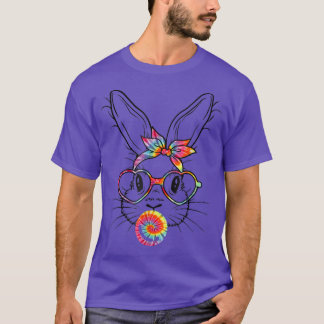 T-shirt Lapin Lapin Avec Lunettes De Coeur Bandana Bubbleg