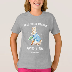 T-shirt Lapin Mignon Amateur de Carottes   Nourris