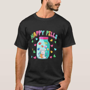 T-shirt Lapin Mignon Pilules Bonheur Médecine Lapin Maman