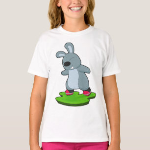 T-shirt Lapin Patinage en ligne Patins en ligne
