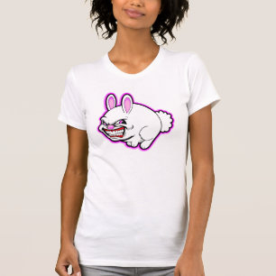 T-shirt Lapin rose mignon de pomme (dans le rose)