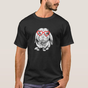 T-shirt Lapin Valentines Jour Bunny Holland Lop Maman Anim