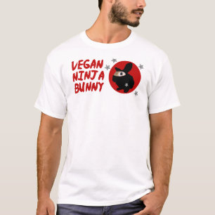T-shirt Lapin végétalien de Ninja