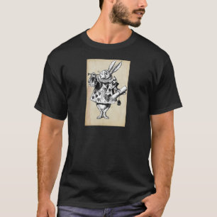 T-shirt Lapin vintage dans les coeurs