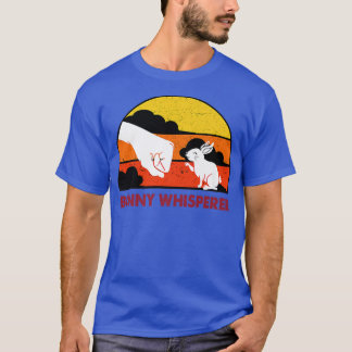 T-shirt Lapin Whisperer Rabbit Papa Père Lapin Whisper