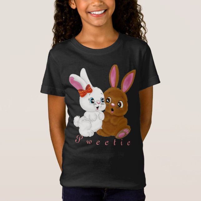 T-shirt lapins bébé (Devant)