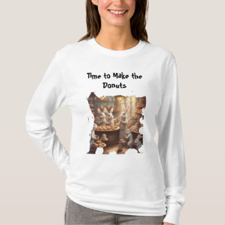 T-shirt Lapins de Boulangerie Il est Temps de Faire les Do