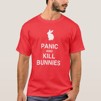 T-shirt Lapins de panique et de mise à mort
