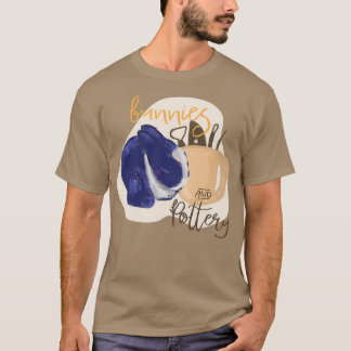T-shirt Lapins et poterie