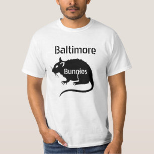 T-shirt Lapins "RATS" de Baltimore -- AFFAIRE avec elle !