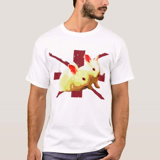 T-shirt Lapins unis (Devant)