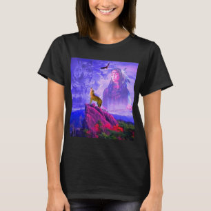 T-shirt L'Appel Du Grand Esprit De Loup