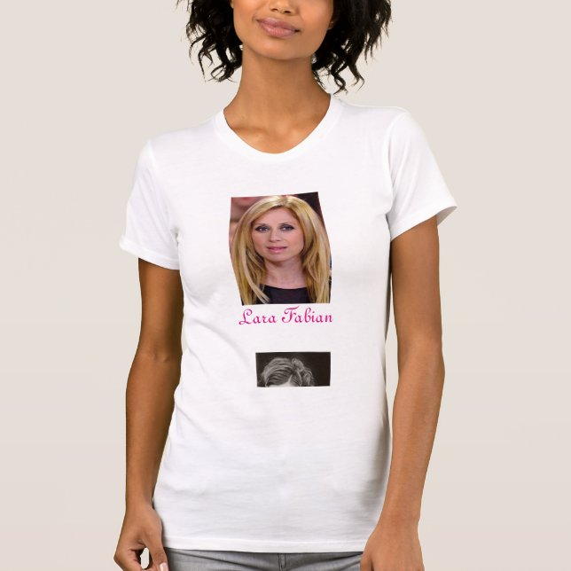T-shirt Lara Fabian (Devant)