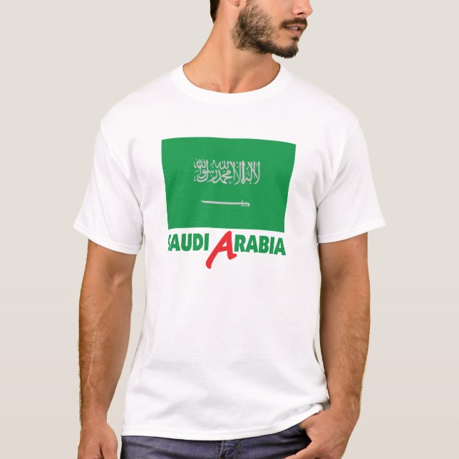 T-shirt L'Arabie Saoudite (Devant)