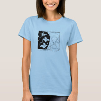 T-shirt L'araignée et la pièce en t de serpent