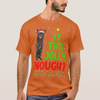 T-shirt L'Arbre De Noël Est Ce Jolly Assez Kelpie C Austra