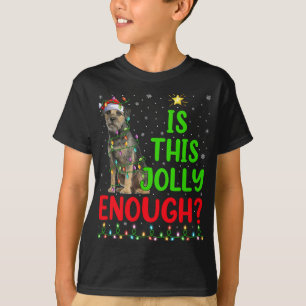T-shirt L'Arbre De Noël Est Cette Jolie Assez Frontale Ter