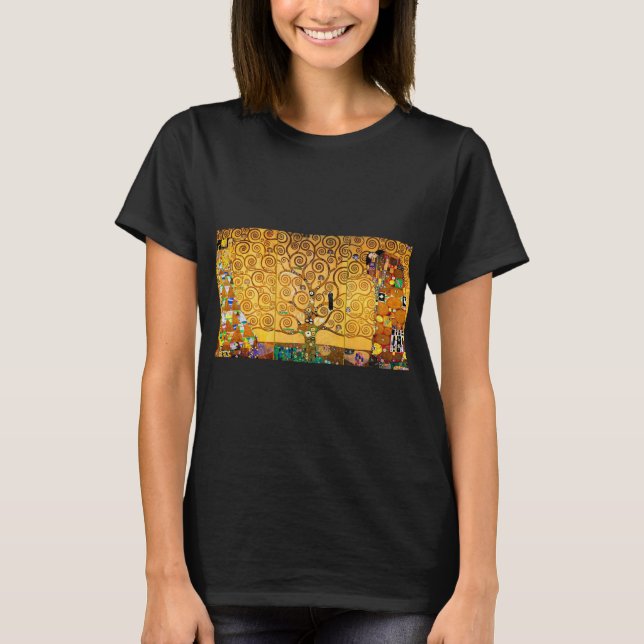 T-shirt L'arbre de vie, Gustav Klimt (Devant)