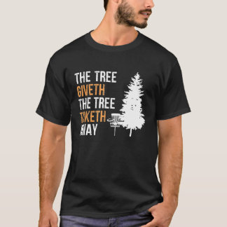 T-shirt L'Arbre Donne L'Arbre Emporte Les Chemises Disque
