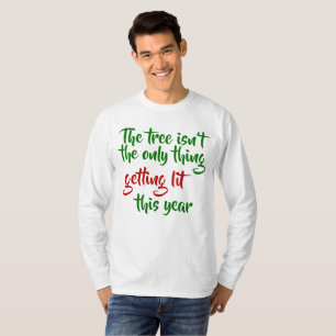 T-shirt L'arbre n'est pas la seule chose qui s'illumine