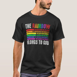 T-shirt L'Arc En Ciel Appartient À Dieu