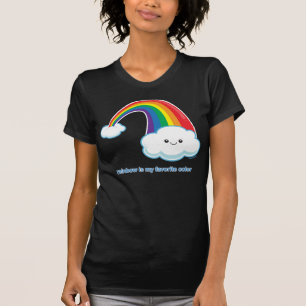T-shirt L'arc-en-ciel est ma couleur préférée