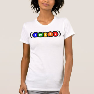 T-shirt L'arc-en-ciel lie le débardeur de pirouette