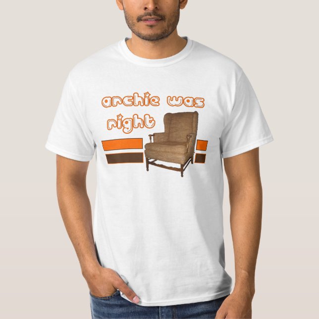 T-shirt L'archie était chemise droite (Devant)