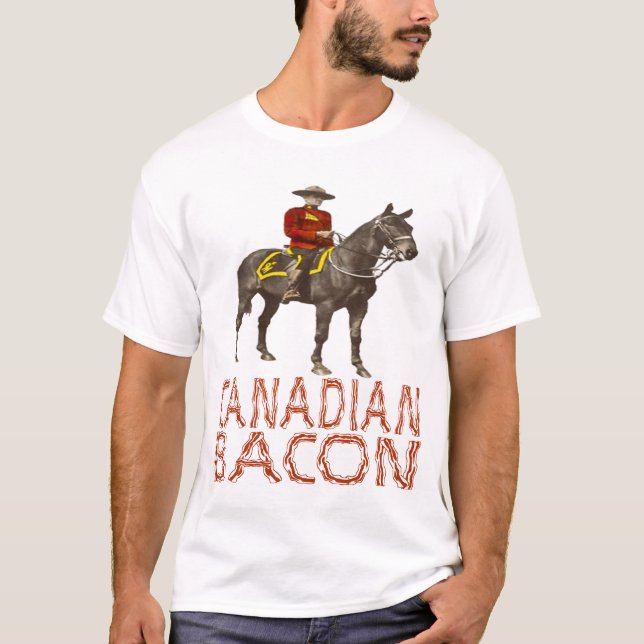 T-shirt Lard canadien (Devant)