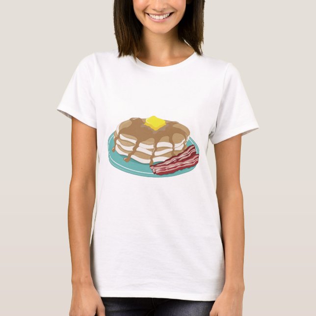 T-shirt Lard de crêpes (Devant)