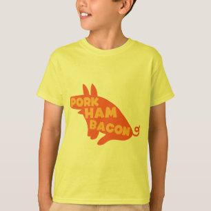 T-shirt lard de jambon de porc