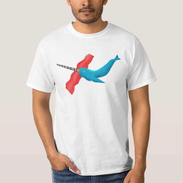 T-shirt Lard de Narwhal (Devant)