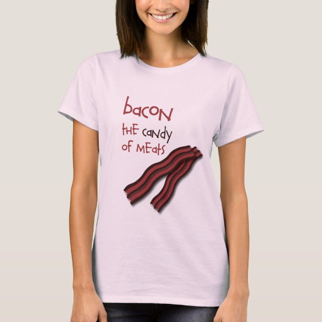 T-shirt Lard… La sucrerie des viandes (Devant)