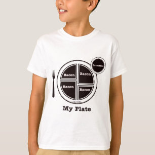 T-shirt Lard mon plat