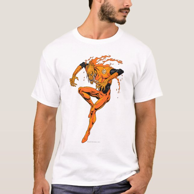 T-shirt Larfleeze - Agent Orange 1 (Devant)