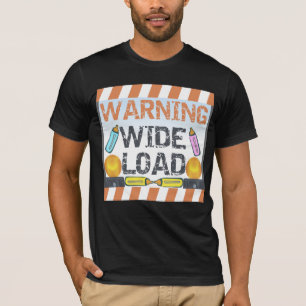 T-shirt large de maternité de charge