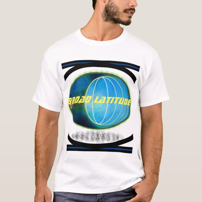 T-SHIRT LARGE LATITUDE (Devant)