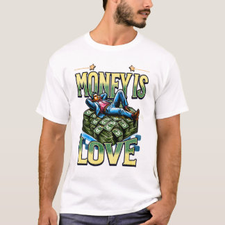 T-Shirt « L'argent est amour » – Tee-shirt à décla