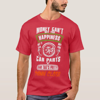 T-shirt L'argent ne peut pas acheter le bonheur mais il pe