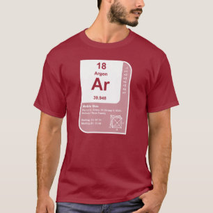 T-shirt L'argon (Ar)
