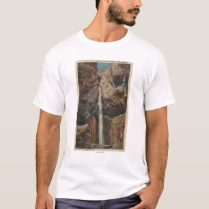 T-shirt L'Arizona - la vue du ruban tombe en canyon grand