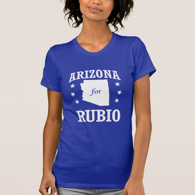 T-SHIRT L'ARIZONA POUR RUBIO (Devant)