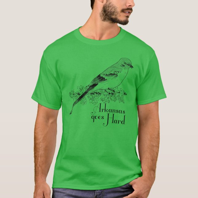 T-shirt L'Arkansas devient difficile (Devant)