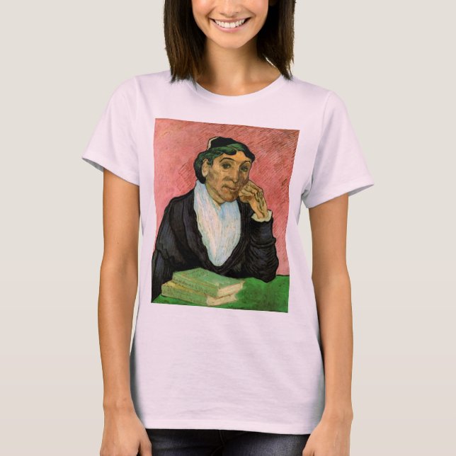 T-shirt L'Arlesienne (Madame Ginoux) par Vincent van Gogh (Devant)