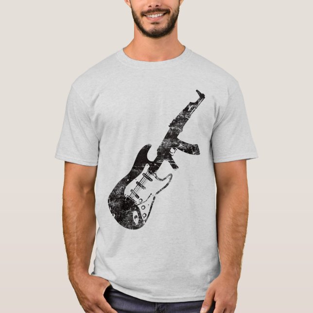 T-shirt L'arme à feu de Gibson (aucun texte) (Devant)