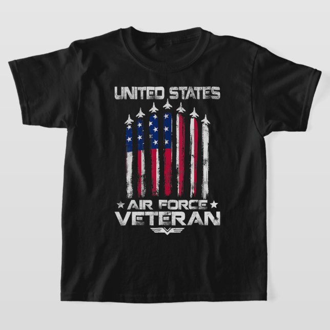 T-shirt L'armée de l'air américaine vétérans 4 juillet T-s (Poser)